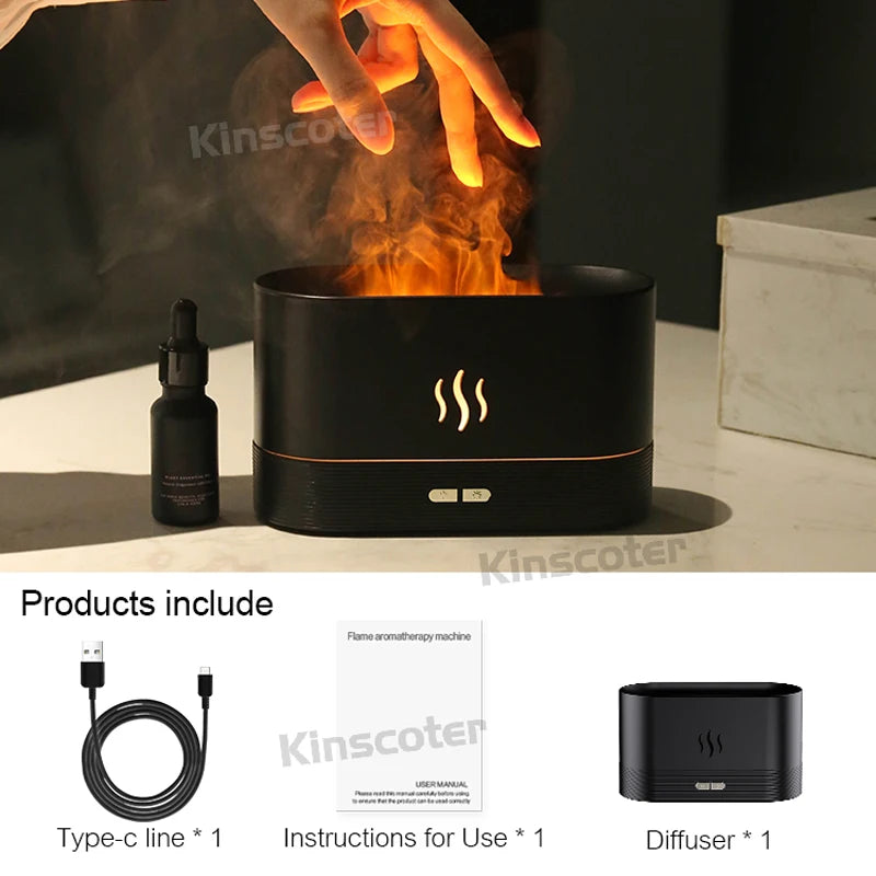 Flame Aroma Diffuser & Humidifier