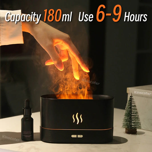 Flame Aroma Diffuser & Humidifier