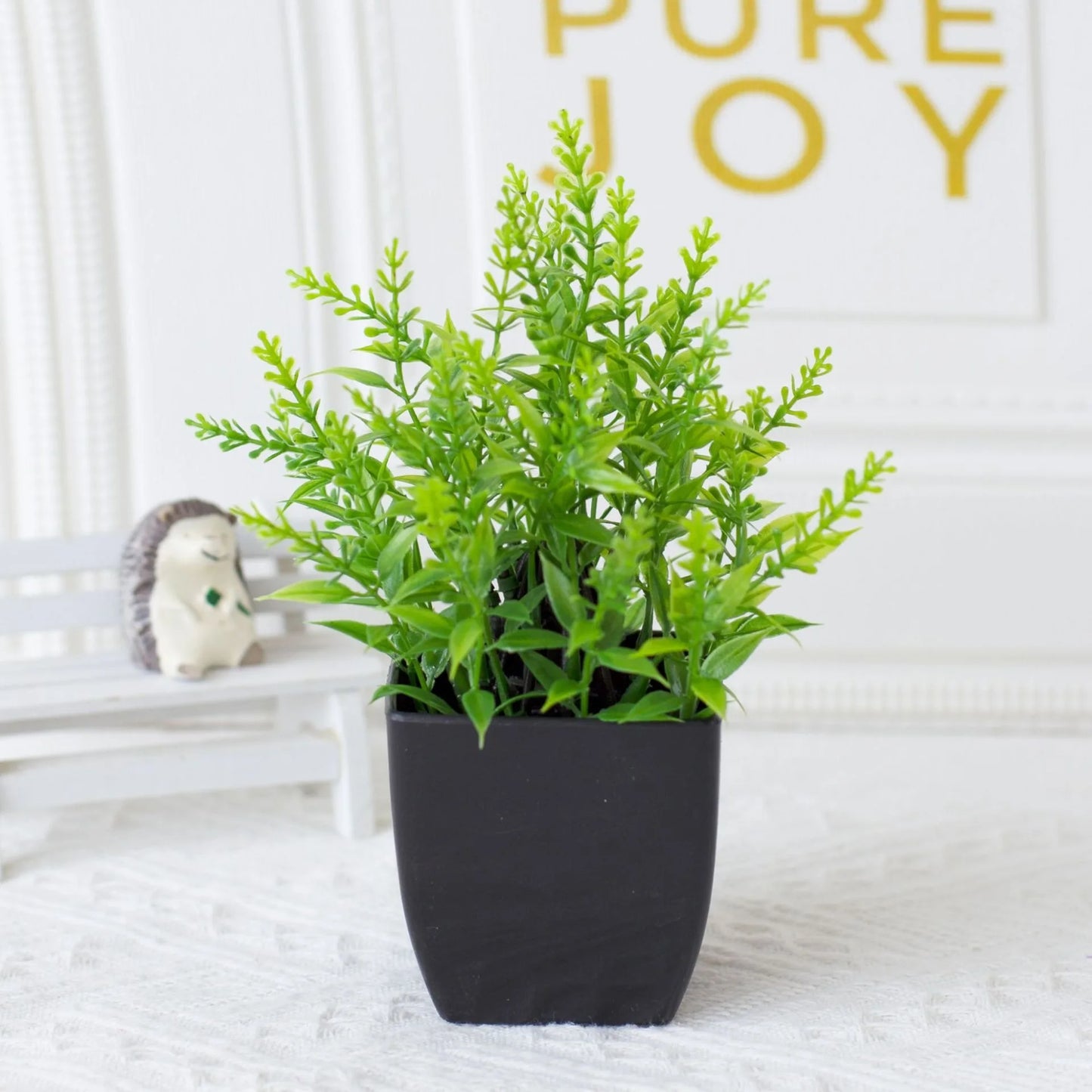 Mini Artificial Eucalyptus Potted Plant