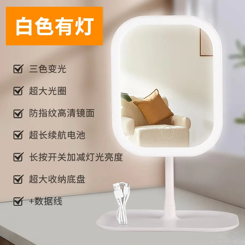 LED Vanity Mirror with Adjustable Lighting