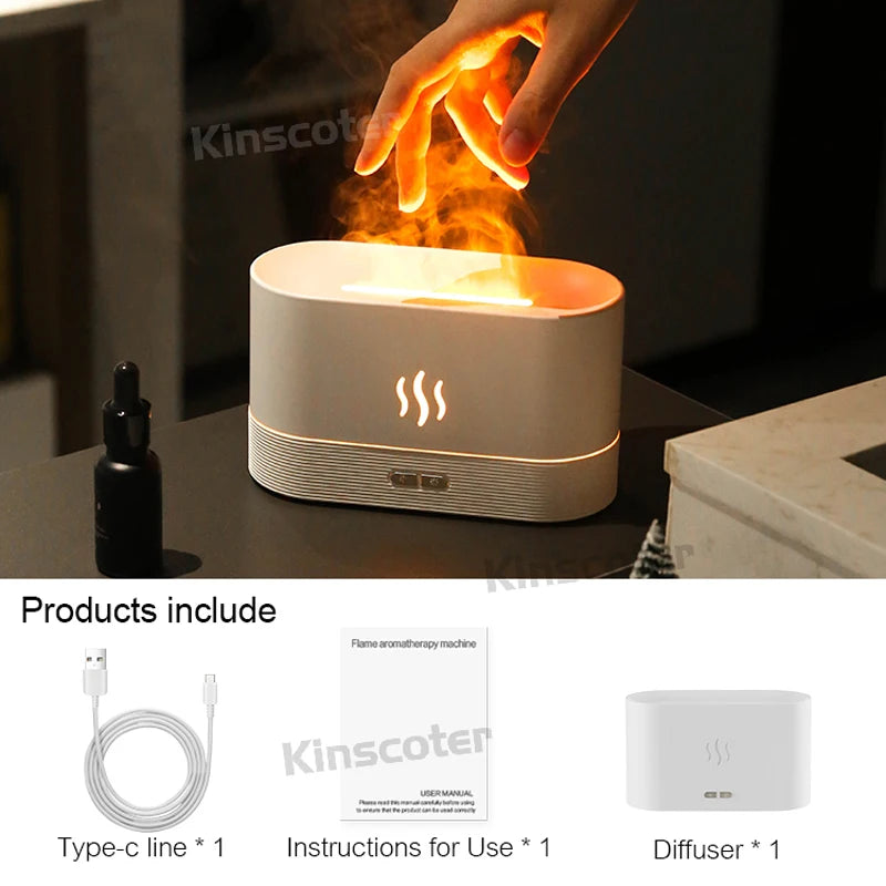 Flame Aroma Diffuser & Humidifier