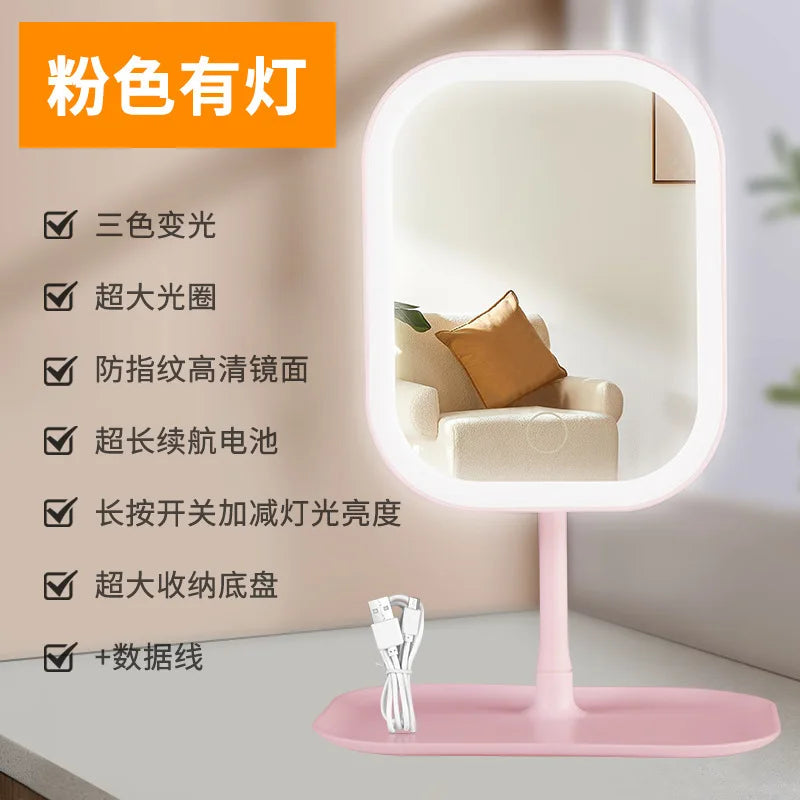 LED Vanity Mirror with Adjustable Lighting