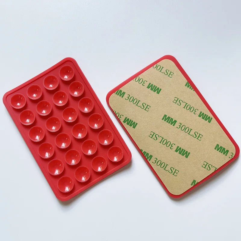 Silicone Phone Grip Holder - Adhesive Mount