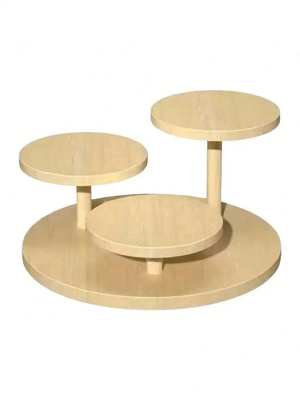 Multi-Layer Wooden Display Rack