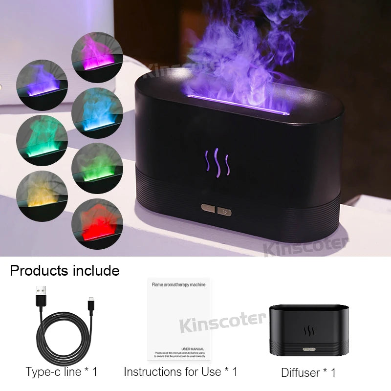 Flame Aroma Diffuser & Humidifier