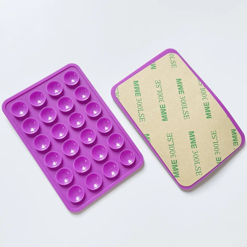 Silicone Phone Grip Holder - Adhesive Mount