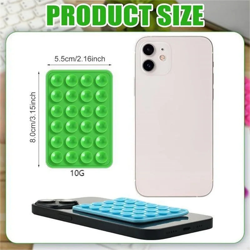 Silicone Phone Grip Holder - Adhesive Mount