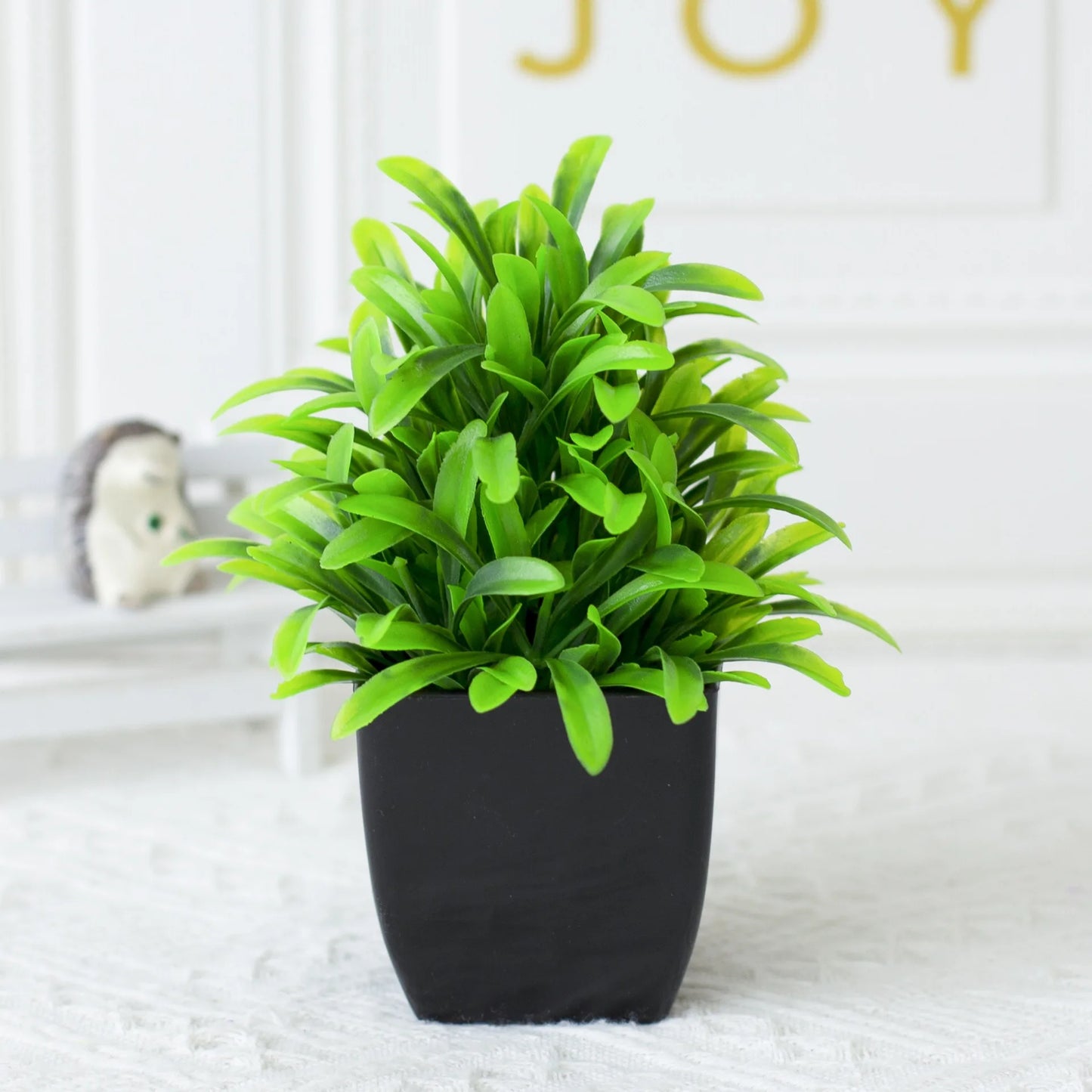 Mini Artificial Eucalyptus Potted Plant