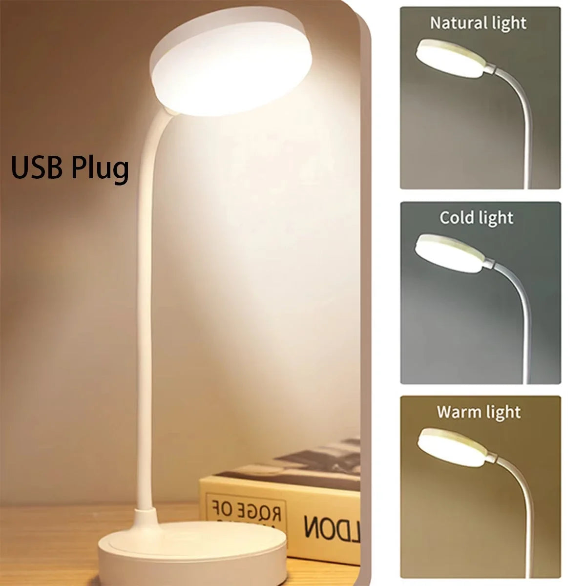 Flexible LED Desk Lamp - USB Powered