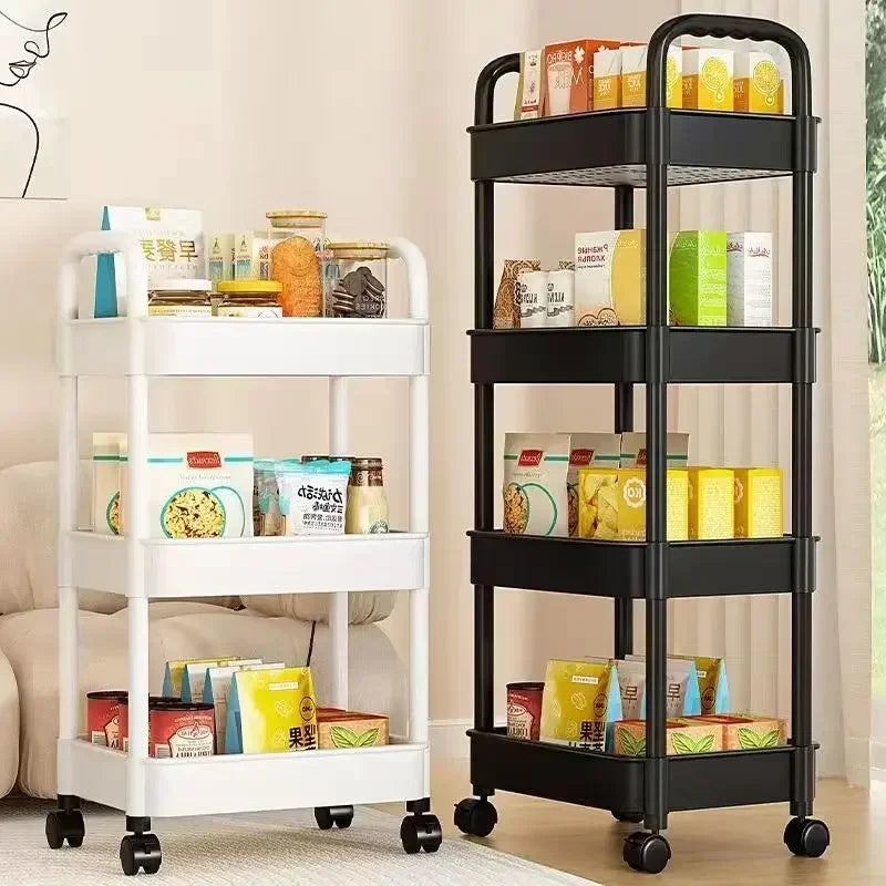 Multi-Level Rolling Storage Cart with Wheels