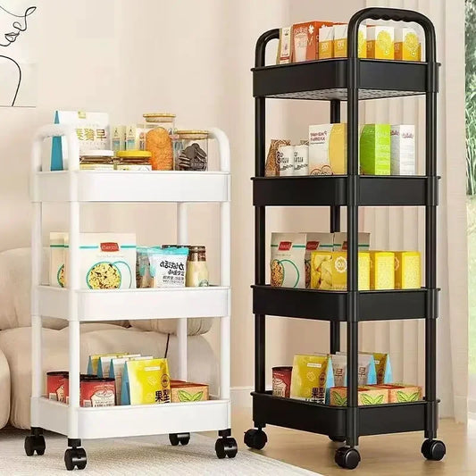 Multi-Level Rolling Storage Cart with Wheels