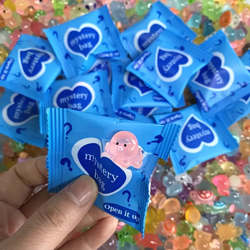 Glow in the Dark Mini Resin Blind Bags Animals & Mushrooms