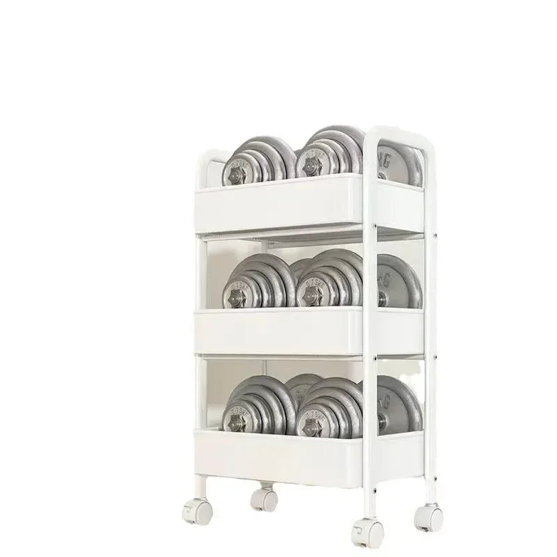 Multi-Level Rolling Storage Cart with Wheels