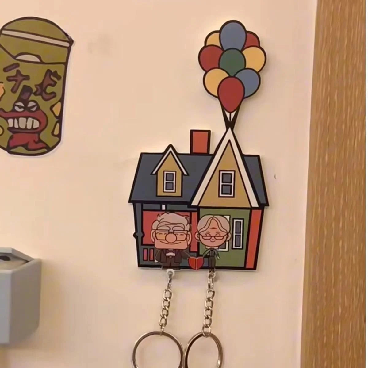 Cartoon Character Wall Key Holder