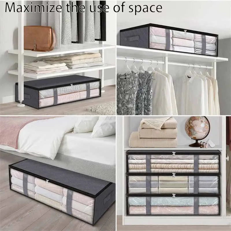 Folding Underbed Storage Bags - 2 Pack